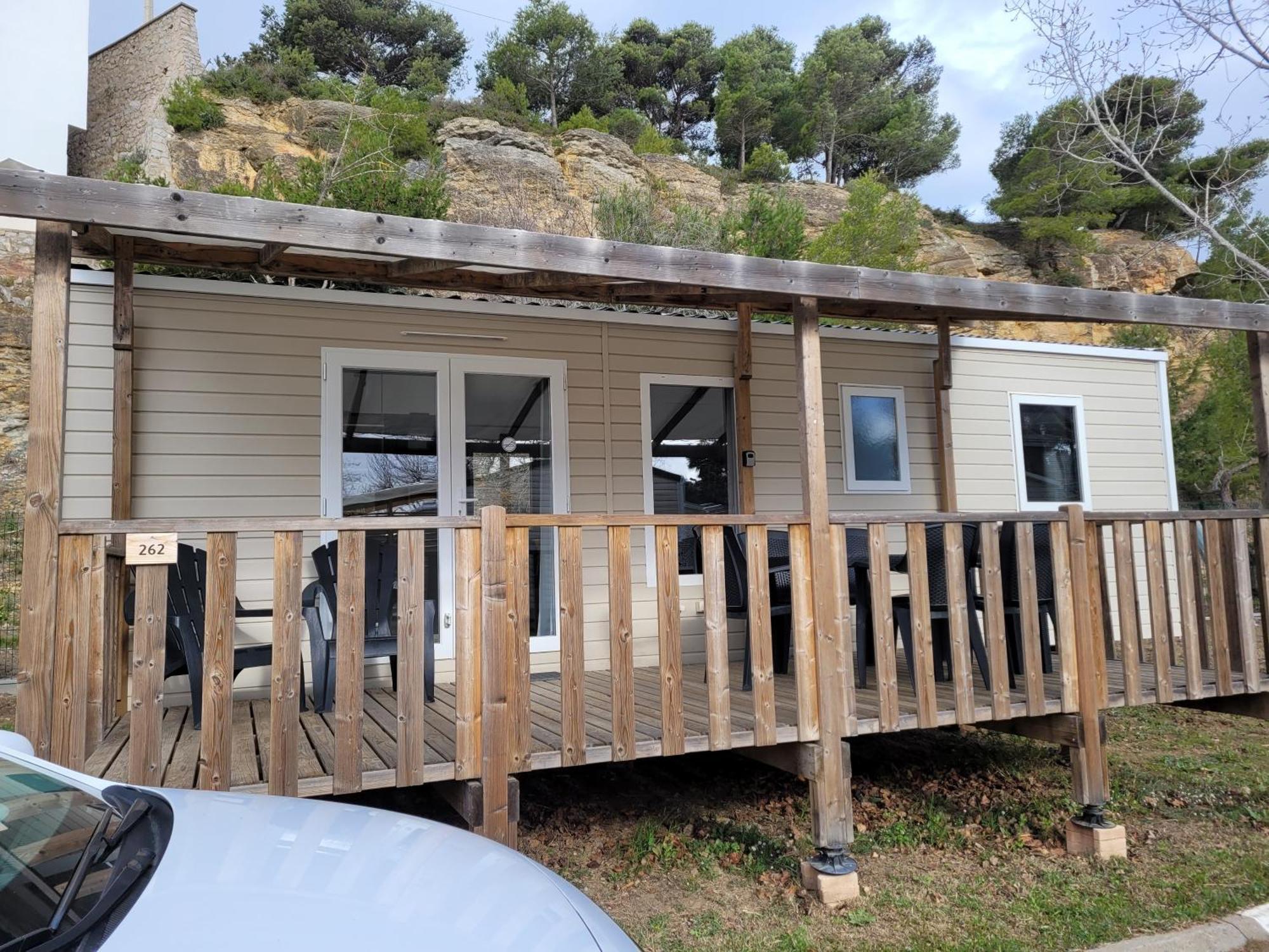 Mobilhome Clim Tele La Falaise 4 Etoiles Narbonne Exteriör bild