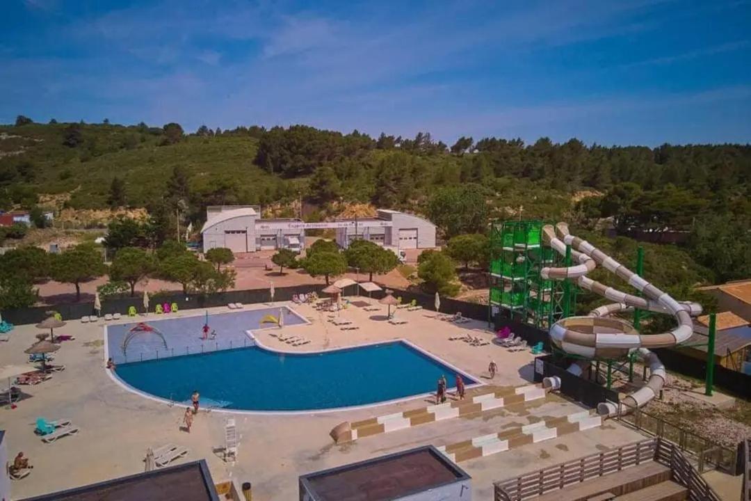 Mobilhome Clim Tele La Falaise 4 Etoiles Narbonne Exteriör bild